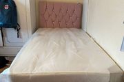 Brand New Stylish single Divan Beds.. Multiple Options Of Headboards. Tufted Memory Foam Mattresses Available. Drawers Storage Available