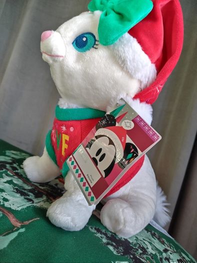 Shop Disney Marie Aristocats Christmas Festive Holiday Soft Toy Plush