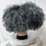 Halloween zombie walking Dead horror latex mask with hair. Image 2