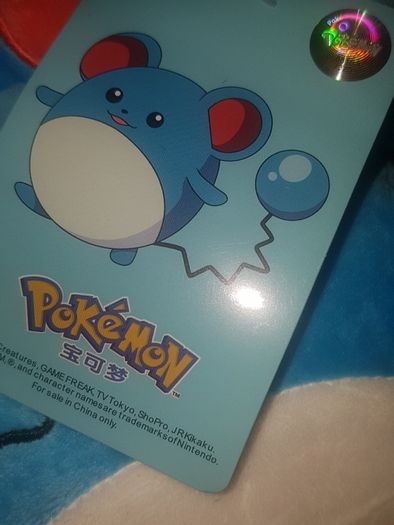 Pokemon Marill 23cm Official tags plush toy 2 for 35 offer