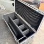 Heavy Duty Flight Case with Foam Compartments & Castors Image 4