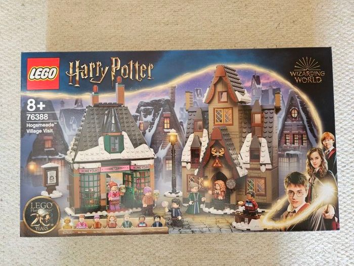 lego 76388 harry potter, hogsmeade village visit