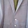 Gents Blue 3 Piece Remus Uomo Blue Designer Suit- Worn To 2 Weddings. Beautiful Quality. Trousers waist 32" x 32" long. Excellent. Dry cleaned. Image 7