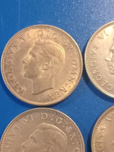 4x GeorV1 florins