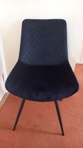 Harvey Norman navy chair