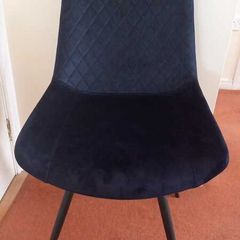 Harvey Norman navy chair