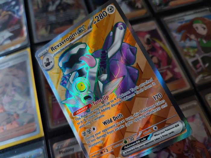 Revavroom EX ! Ultra Rare ! from Obsidian Flames Set ! 2023 ! Pokemon Card !