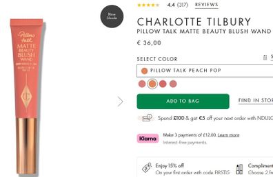 Charlotte Tilbury Peach Pop