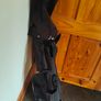 golf clubs trolley and bag Image 7