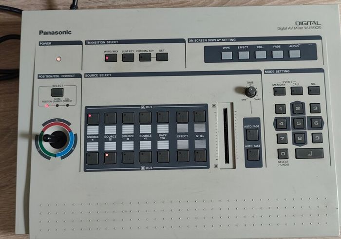 Panasonic WJ-MX20 Digital Audio Video Mixer