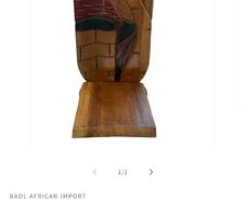 antique African chair