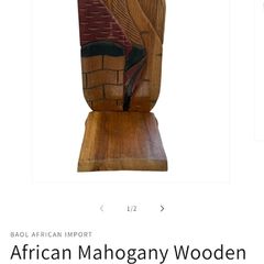 antique African chair