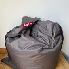 Original Fatboy Bean Bag, Large Indoor & Outdoor. Dark Grey