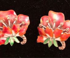 sterling silver clip on earrings