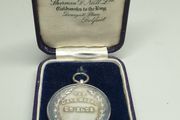 Antique Sterling Silver School Medal  The Dane Medal Science  Enniskillen Royal School Boxed