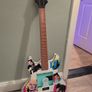 Guitar Shaped CD Player Elvis & Marilyn Design Working Image 3