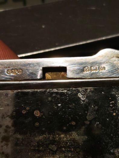 Sterling silver case