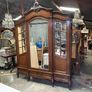 Very nice old large French wardrobe Image 6