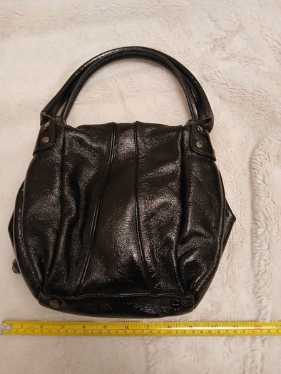 Jasper Conran black  bag with charms