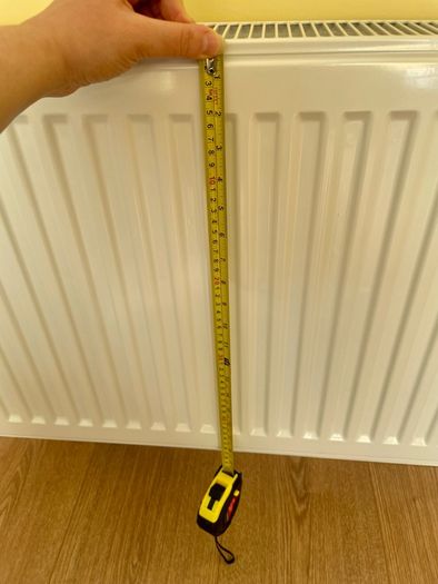 Flomasta 500mm X 800mm 4017btu White Type 22 Convector Radiator