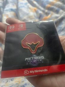 Metroid Prime 4 metal pin (club Nintendo)