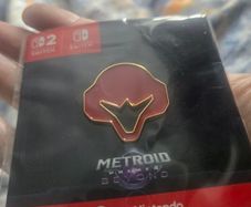 Metroid Prime 4 metal pin (club Nintendo)