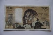 1974 France 500 Francs. Good Condition