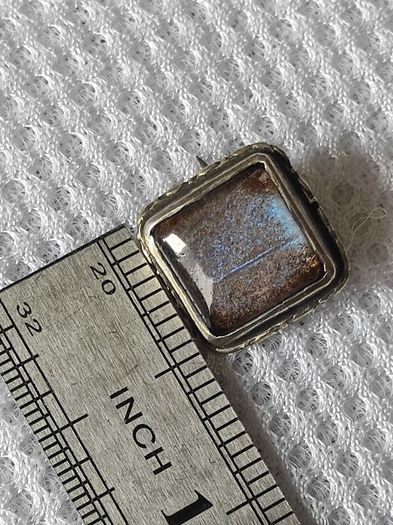 Small sterling silver brooch