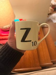 Scrabble Mug Z