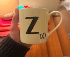 Scrabble Mug Z