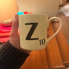 Scrabble Mug Z