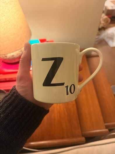 Scrabble Mug Z