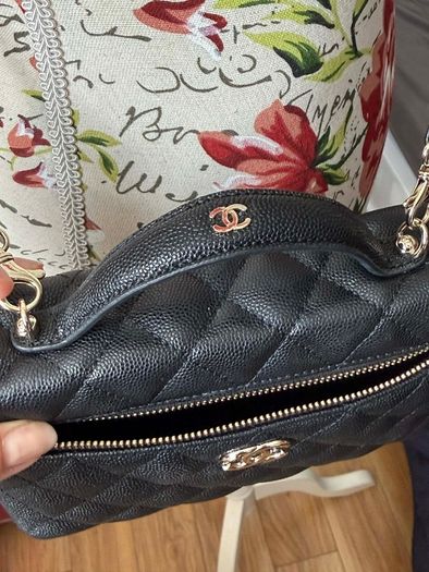 Top Quality Caviar Leather Bag
