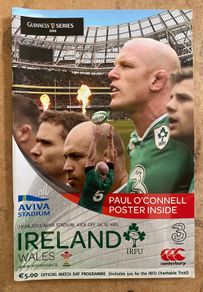 2015 Ireland v Wales - Guinness Series Programme