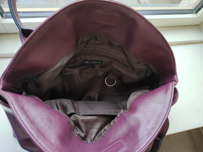 Faux leather bag