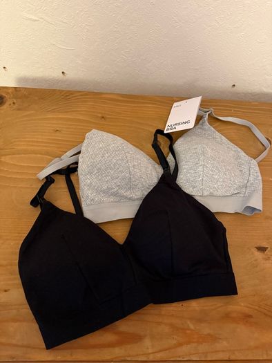 Nursing bras M and S
