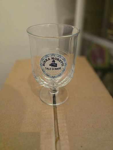 Birra Moretti Sale Di Mare Pint Beer Glass