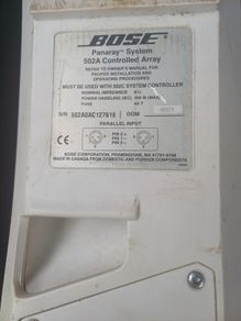 Bose panaray 502A single speaker