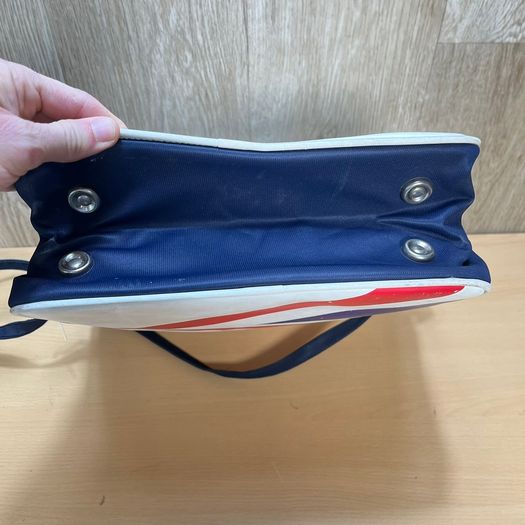 Vintage British Airways Shoulder Bag with Adjustable Strap - Made in England