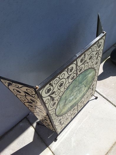Vintage fire guard