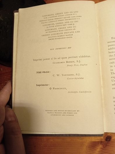 Principles of Natural Theology George Hyward Joyce 1957. A.