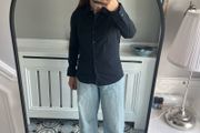 COS navy ladies blouse. Size 8