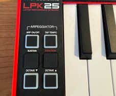 Akai LPK25 Mk2 Midi Controller Keyboard