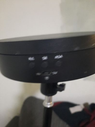 tripod small and big also a roating platform