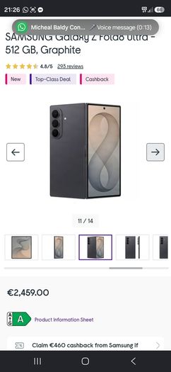 samsung galaxy z fold 8 ultra