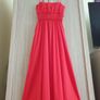 Cos Red Dress Size Uk 14 Image 10
