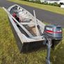 11ft Fibre Glass Coated Currach - great condition Image 2