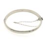 Vintage 925 Sterling Silver 1974 Birmingham Bangle Image 6