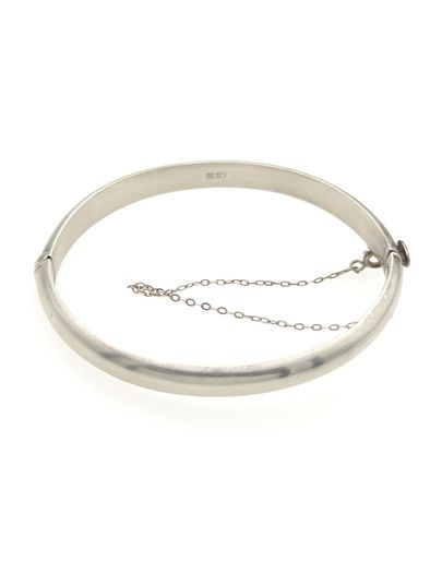 Vintage 925 Sterling Silver 1974 Birmingham Bangle