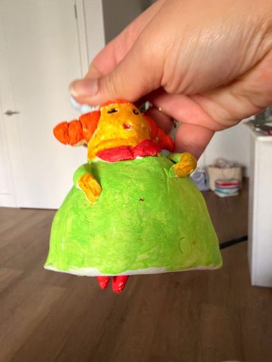 Hanging Doll made of Clay